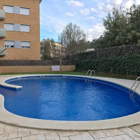 公寓 Lets Holidays Cozy Pool 滨海托萨